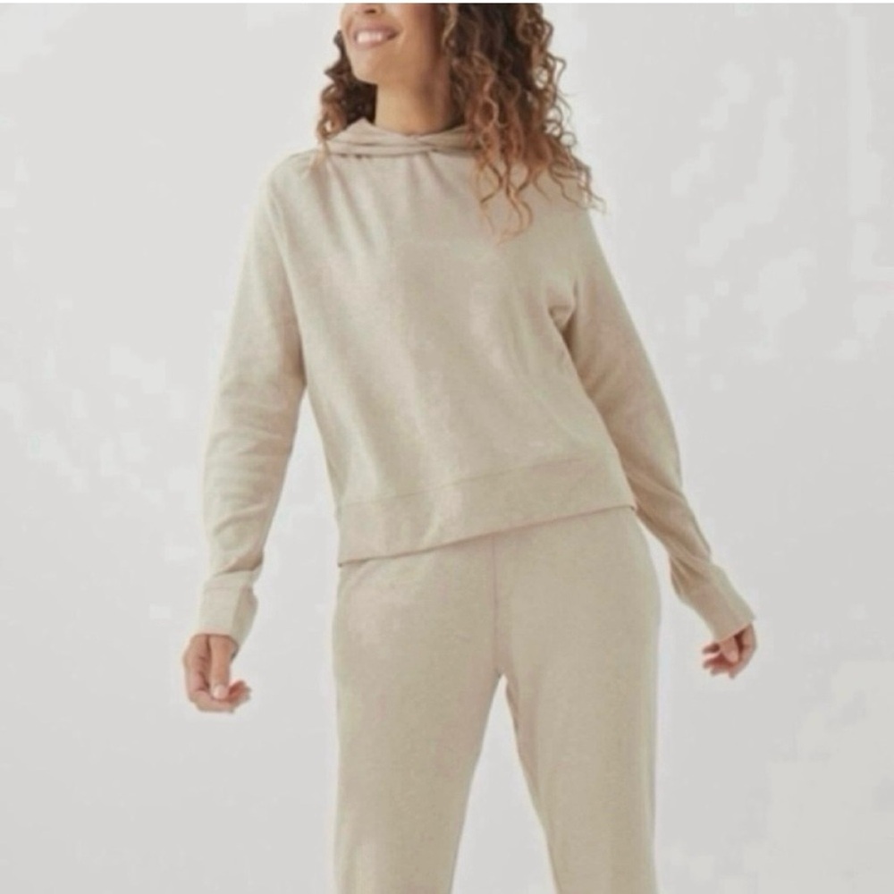 PACT Airplane Easy Organic Cotton Comfy Lounge Cozy casual hoodie